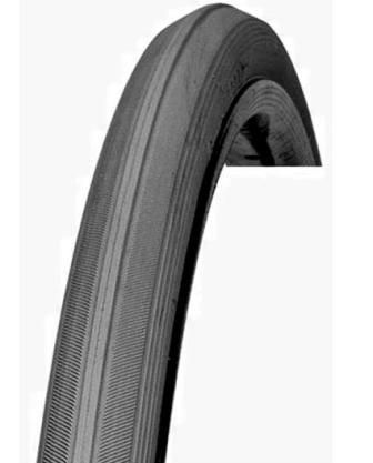 BICYCLE PARTS - TYRE 24 X 1 BLACK (600 - 25A) (25 - 540), QUALITY VEE RUBBER TYRE