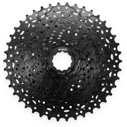 KMC 11 Speed Cassette 11-42T ED Black Hardened Steel Drivetrain Component For Cycling
