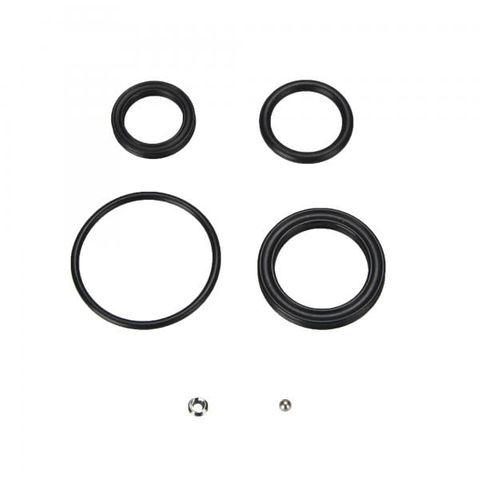 Rear Shock Unair Oil Seal Kit For Suspension Parts & Bike Maintenance - Durable Rubber O-rings & Seals