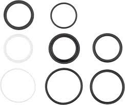 Time Edge Air Rear Shock Seal Kit For Mountain Bikes, Essential Suspension Maintenance Tool, Durable Rubber Seals For Performance Cycling