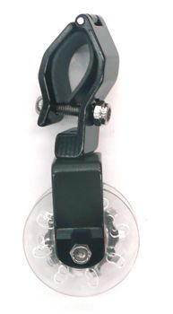 BICYCLE PARTS - CHAIN TENSIONER - ALLOY, ROTATING & FLOATING, BLACK