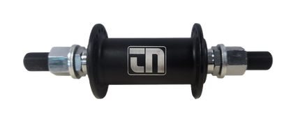 BICYCLE PARTS - HUB, TUF - NECK, FRONT HUB, 14MM, SEALED, 36H, BLACK