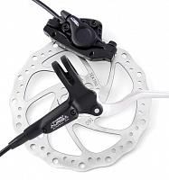 Tektro AURIGA COMP Hydraulic Disc Brake Front 160mm Wavy Rotor For Cycling Adult