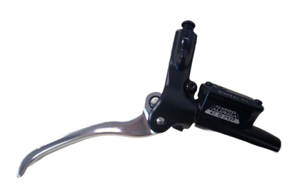 BICYCLE PARTS - TEKTRO LEVER AURIGA COMP RH BLACK - SILVER LEVER