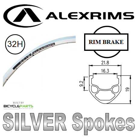 Alex Rims Alex DC19 700C Silver Rim Screw-on Multi Q/r Loose Ball Joytech Hub Mach 1 Spokes Bicycle Wheelset For Cycling Enthusiasts And Commuters