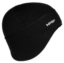 BICYCLE PARTS - SKULL CAP HALO ANTIFREEZE - KEEP YOUR HEAD & EARS WARM, HALO SWEAT SEAL, CHANNELS SWEAT AWAY - BLACK
