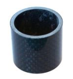 BICYCLE PARTS - SPACER CARBON, 28.6 X 30MM