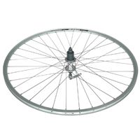 Alex Rims R450 29er/700C Alloy Rear Wheel With 8/10 Speed Cassette Q/r Hub And Mach 1 Spokes - Silver Color For Cycling Enthusiasts