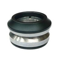 BICYCLE PARTS - HEAD SET, ALLOY , INTEGRATED, 1 1/8, SEALED BEARING, 28.6 X 41.8 X 30MM, 45 X 45 DEGREE, BLACK