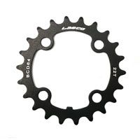BICYCLE PARTS - CHAIN RING ONLY - 22T, ALLOY6061, CNC, BCD:104/64, BLACK