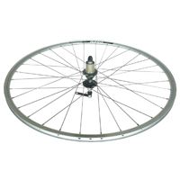 Alex Rims Rear Bicycle Wheel 700C Alex R 450 D/w Alloy Rim Novatec Sealed Hub Mach 1 Spokes Silver Black For Road Bikes