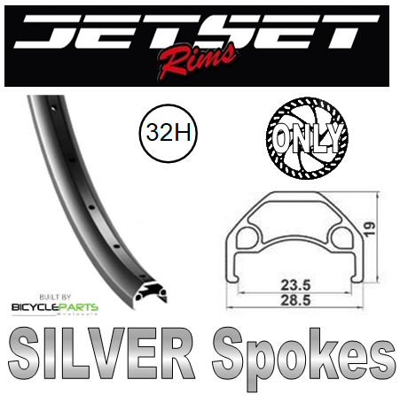 Mach1 MACH 1 Bicycle Wheel 27.5 Inch Matt Black Rim Silver Spokes Novatec Hub For Disc Brakes Mountain Bike Cycling