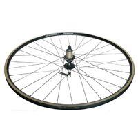 Alex Rims ALEX R 700C Bike Wheel 700C Aluminum Black Silver Mach 1 Spokes 32H Novatec Hub 8/11 Speed Q/r 130mm For Road Cycling
