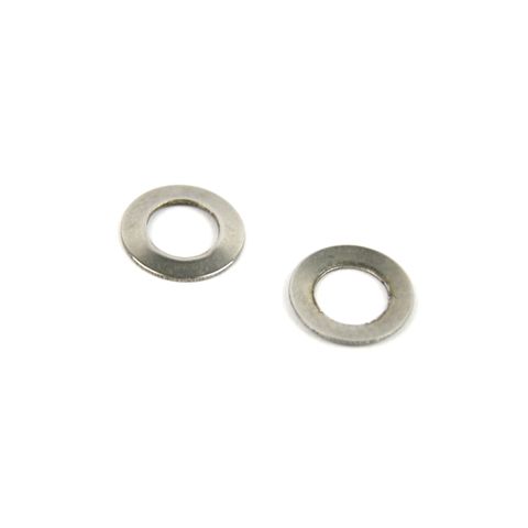 BICYCLE PARTS - WASHER - FOR EXTERNAL NIPPLE, MOD.PW 7542, SILVER (SOLD INDIVIDUALLY)