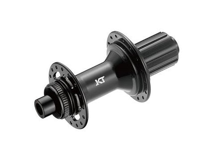 BICYCLE PARTS - HUB KT BRAND 102T ENGAGEMENT - REAR - 12 X 148MM BOOST CENTERLOCK WITHOUT THRU AXLE - 32H - SEALED BEARINGS - FOR SHIMANO HG 11 SPEED - ANOD BLACK - W/KT LOGO