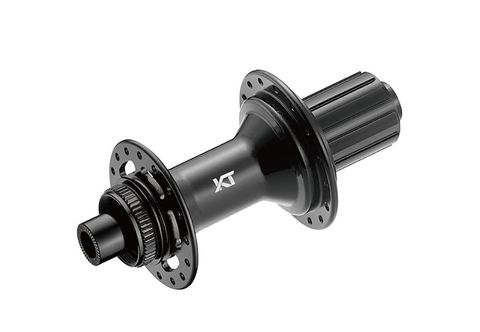 BICYCLE PARTS - HUB KT BRAND 102T ENGAGEMENT - REAR - 12 X 148MM BOOST CENTERLOCK WITHOUT THRU AXLE - 32H - SEALED BEARINGS - FOR SHIMANO HG 11 SPEED - ANOD BLACK - W/KT LOGO