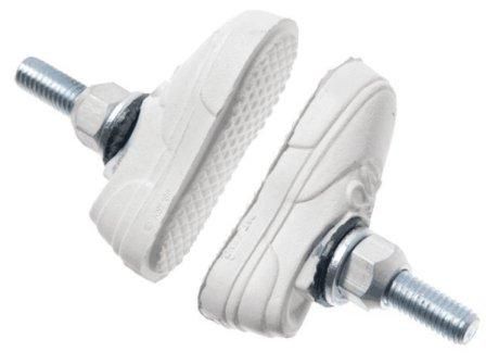 BICYCLE PARTS - BRAKE PADS - KOOL STOP WHITE VANS BRAKE PAD KSVW