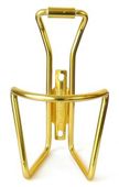 BICYCLE PARTS - BIDON CAGE - PRO SERIES, ALLOY, HEAVY DUTY, 6.2MM DIAMETER, WELDED MOUNT, GOLD