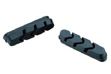 BICYCLE PARTS - BRAKE PADS ONLY - CAMPAGNOLO COMPATIBLE, SUITS ITEMS 1560, 53MM, BLACK (SOLD IN PAIRS)