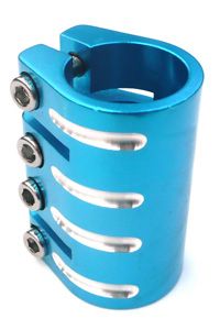 BICYCLE PARTS - Q S/CLAMP 33.3 BLUE