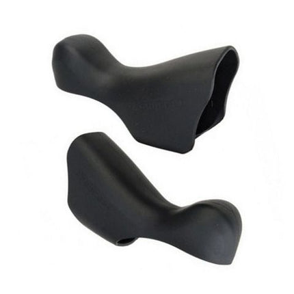 BICYCLE PARTS - HOODS FOR SHIMANO 105 (5700), (SOLD IN PAIRS) SILICONE BLACK