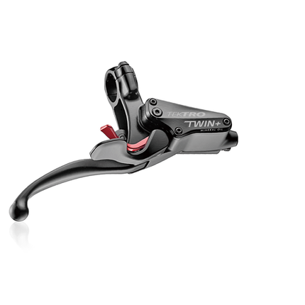 BICYCLE PARTS - A BRAKE LEVER, AURIGA TWIN+, RIGHT HAND, FOR HYDRAULIC DISC BRAKE HD - T745 WITH PARKING BRAKE AND CUT OFF SWITCH COMPATIBLE QUALITY TEKTRO PRODUCT