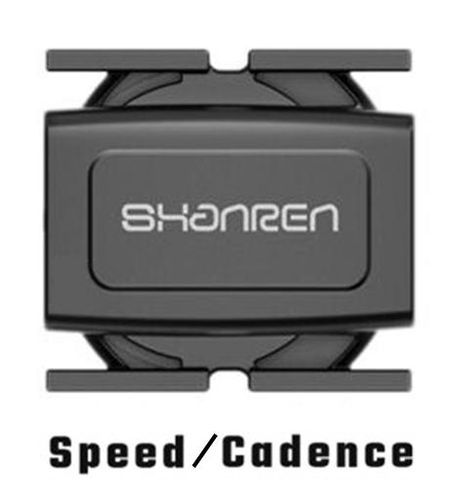 BICYCLE PARTS - SPEED OR CADENCE SENSOR - 2 IN 1 SENSOR - SHANREN TECH - APP CONTROLLED - COMPATIBLE TO ALL ANT+ OR BLE COMPUTERS