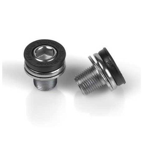 BICYCLE PARTS - STRONGLIGHT CRANK SCREWS M10 X 13MM, SET OF 2 AXLE END SCREWS FOR MAGAN 3B CRANKS (BOSCH GEN 3)