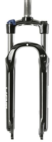 BICYCLE PARTS - SUSPENSION FORK 24, THREADLESS, XCT - JR HLO. COIL SPRING. PRELOAD ADJ, 1 1/8. 9MM DROP OUTS.DISC ONLY. 80MM TRAVEL