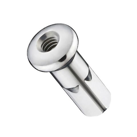 BICYCLE PARTS - PILLAR INTERNAL NIPPLES, MOD 5R, BRASS, 14G - FG 2.3/2.0 THREAD, 0.95G, 10.5MM LENGTH, SOLD AS 1 GROSS (144PCS), SILVER (SUITS NIPPLE TOOL U1276)