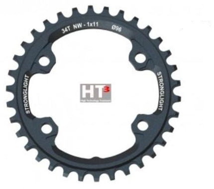 Stronglight 7075 CNC Narrow Wide Chainring 32T 96mm BCD 4 Hole Grey For 11 Speed MTB Cycling