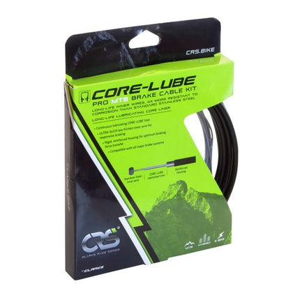 BICYCLE PARTS - BRAKE CABLE - PREMIUM MTB INNER & OUTER, 1500 & 2800MM MARINE GRADE LONG LIFE S/S CABLES, 3000MM CORE LUBE HOUSING INC QTY 6 ALLOY FERRULES + ENDS & DONUTS