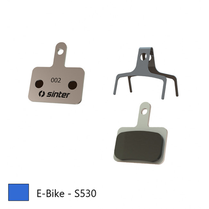 BICYCLE PARTS - BRAKE DISC PADS - E - BIKE & ENDURANCE PADS, BLUE, SHIMANO B TYPE | TEKTRO | TRP DEORE BR - M575 | BR - M525 | BR - M515 | BR - T615 | LX BR - T675 ETC QUALITY SINTER PRODUCT MADE IN SLOVENIA