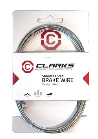 BICYCLE PARTS - BRAKE INNER WIRE - STAINLESS STEEL UNIVERSAL TANDEM WIRE BRAKE CABLE, 3060MM LENGTH, FITS ALL MAJOR SYSTEMS