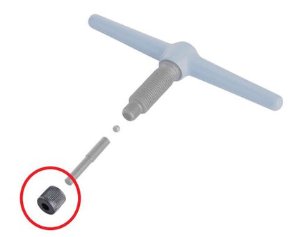 BICYCLE PARTS - UNIOR REPLACABLE PIN NUT ONLY - FOR CHAIN TOOL (U1531R & U1534R) 627254 BICYCLE TOOL, 