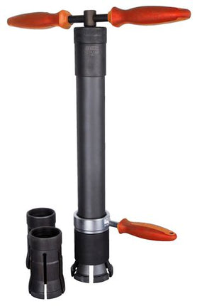 Unior Universal Crown Race Puller For 1, 1 1/8, 1 1/2 Inch Bicycle Forks - Durable Steel Tool With Ergonomic Handles