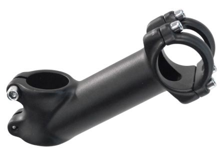 BICYCLE PARTS - AHEAD STEM - 110MM EXT, 35 DEGREE, 28.6MM DIA., 31.8MM BB, MATT BLACK