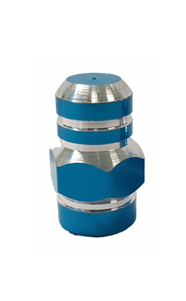 BICYCLE PARTS - VALVE NUT BLUE VA - 200
