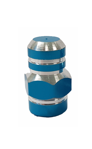 BICYCLE PARTS - VALVE NUT BLUE VA - 200