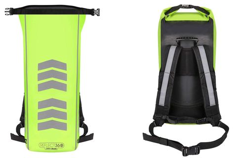 BICYCLE PARTS - BACKPACK DRY BAG, 360REFLECT, PROVIZ, STORM PROOF, YELLOW, 28L