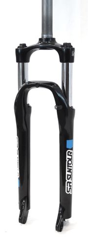 BICYCLE PARTS - SR SUNTOUR SUSPENSION FORK 27.5 , XCE, TRAVEL 100MM, FOR AXLE 9MM, COIL SPRING W/PRELOAD ADJUSTER, 1 1/8 STEERER, DISC, BLACK