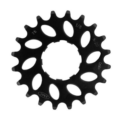 KMC 20 Tooth Front Drive Sprocket Black 1/2 X 1/8 Size For Bosch Gen2 E-bikes - Quality Cycling Drivetrain Part