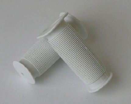 BICYCLE PARTS - GRIPS MUSHROOM 12 WHITE