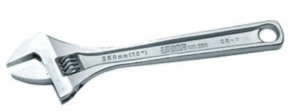 BICYCLE PARTS - UNIOR ADJUSTABLE WRENCH, DROP FORGED, HARDENED AND TEMPERED, POLISHED HEAD WITH SCALE 303.5MM 601018 BICYCLE TOOL, 