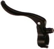 BICYCLE PARTS - BRAKE LEVER - TEKTRO INLINE BRAKE LEVER, 26MM CLAMP, FOR ROAD & CYCLO X BIKES, ALLOY, HINGED, BLACK, BOXED (SOLD IN PAIRS) (RL - 726)