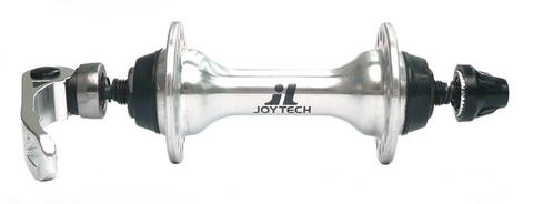 BICYCLE PARTS - HUB FRONT, Q/R, ROAD, 36H, SILVER (SLOTTED, WILL TAKE AERO SPOKE)