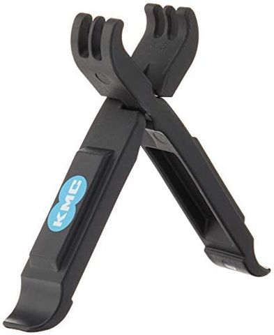KMC Chain Tool And Tire Lever Combo With Missing Link Functionality - Durable Glass Fiber/resin Construction, Black