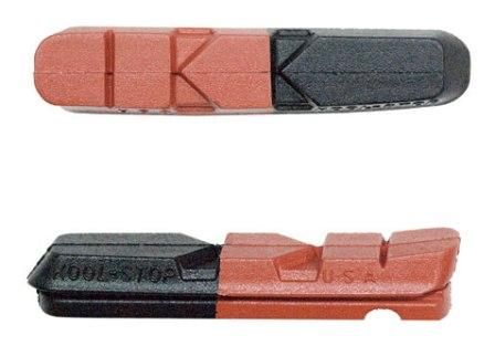 BICYCLE PARTS - BRAKE PADS - KOOL STOP DURA INSERT DUAL COMPOUND KSDURADL