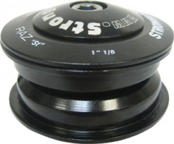 BICYCLE PARTS - HEADSET, RAZ 1 - 1/8 - (28.6 X 44 X 30), STEEL, BLACK, FOR SEMI - INTEGRATED MTB FRAMES (SEMI - SEALED WITH DUST COVER), A QUALITY STRONGLIGHT PRODUCT, - 252776