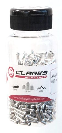 BICYCLE PARTS - CABLE ENDS, SILVER WIRE END COVERS , POT 500, FOR BRAKE AND GEAR WIRE 2.2MM